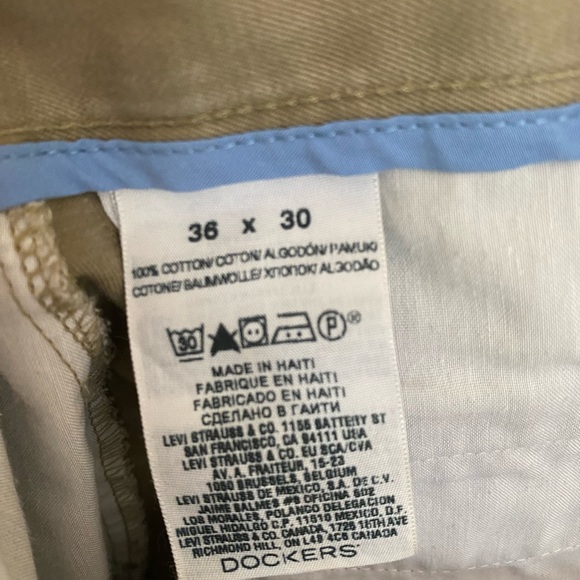 Dockers Khaki Pants 36x30 - Picture 4 of 4